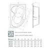 Ванна акриловая Koller Pool Montana 150х105 R (1212240137)- Фото 4